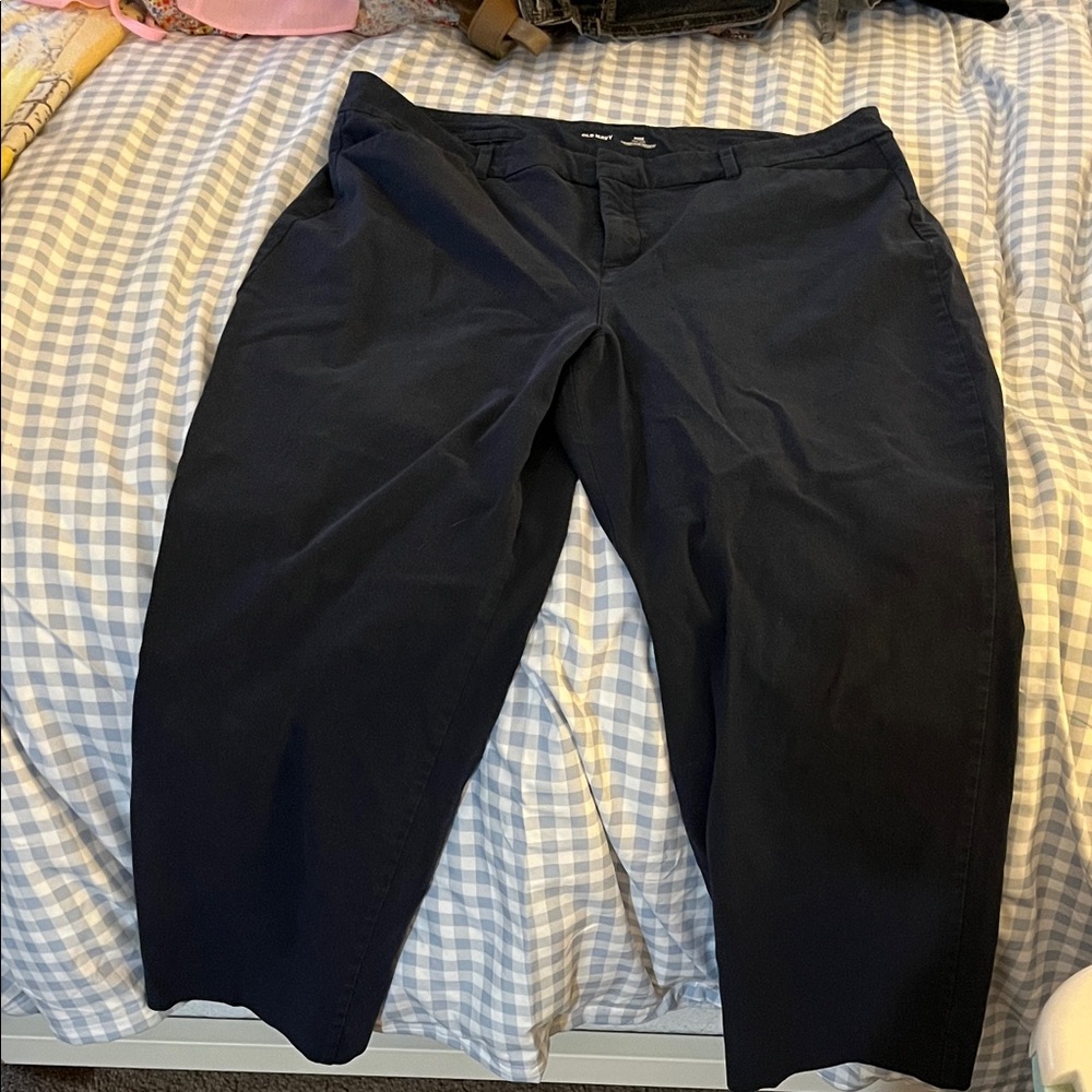 Old Navy Navy Blue Pixie Pants